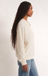 Z SUPPLY Nico Reverse Fleece Top