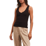Z SUPPLY AVALA V-NECK RIB TOP