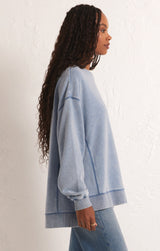 Z SUPPLY Knit Denim Modern Weekender