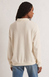 Z SUPPLY Nico Reverse Fleece Top