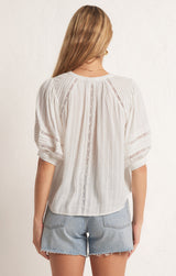 Z SUPPLY Elliot Lace Inset Top
