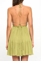 Lovely Day Halter Dress