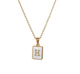18K Gold Plated Initial Necklace (RTS)