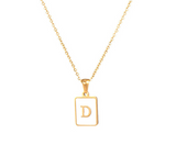 18K Gold Plated Initial Necklace (RTS)
