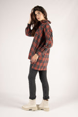 Before You Plaid Woven Overshirt