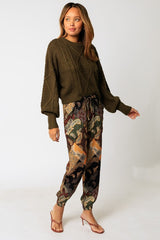 Olivaceous Olive Sweater