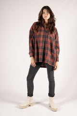 Before You Plaid Woven Overshirt