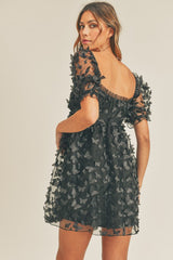 Butterfly Babydoll Dress