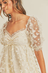 Butterfly Babydoll Dress