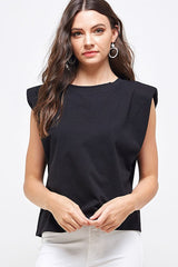 Melon Padded Sleeveless Top