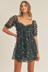 Butterfly Babydoll Dress