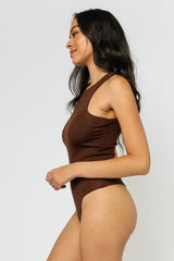 Olivaceous HN Bodysuit In Brown