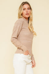 Hem & Thread Long Sleeve