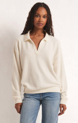 Z SUPPLY Nico Reverse Fleece Top