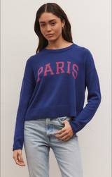 Z SUPPLY SIENNA PARIS SWEATER