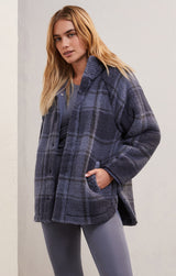 Z SUPPLY Cross Country Jacket Plaid