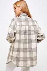 ELLISON FLANNEL BUTTON DOWN JACKET