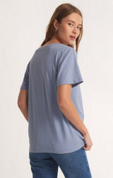 Z SUPPLY Girlfriend V-Neck Tee