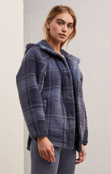 Z SUPPLY Cross Country Jacket Plaid