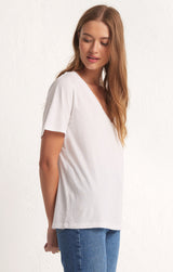 Z SUPPLY Girlfriend V-Neck Tee