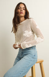 Z Supply Blossom Floral Sweater