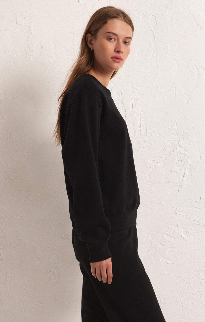 Z SUPPLY Classic Crew Sweatshirt