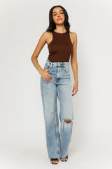 Olivaceous HN Bodysuit In Brown