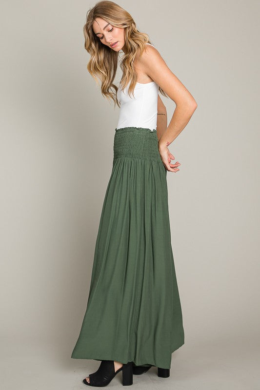 HEYSON Stretchy Waist High Palazzo Pants