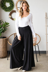 HEYSON Stretchy Waist High Palazzo Pants